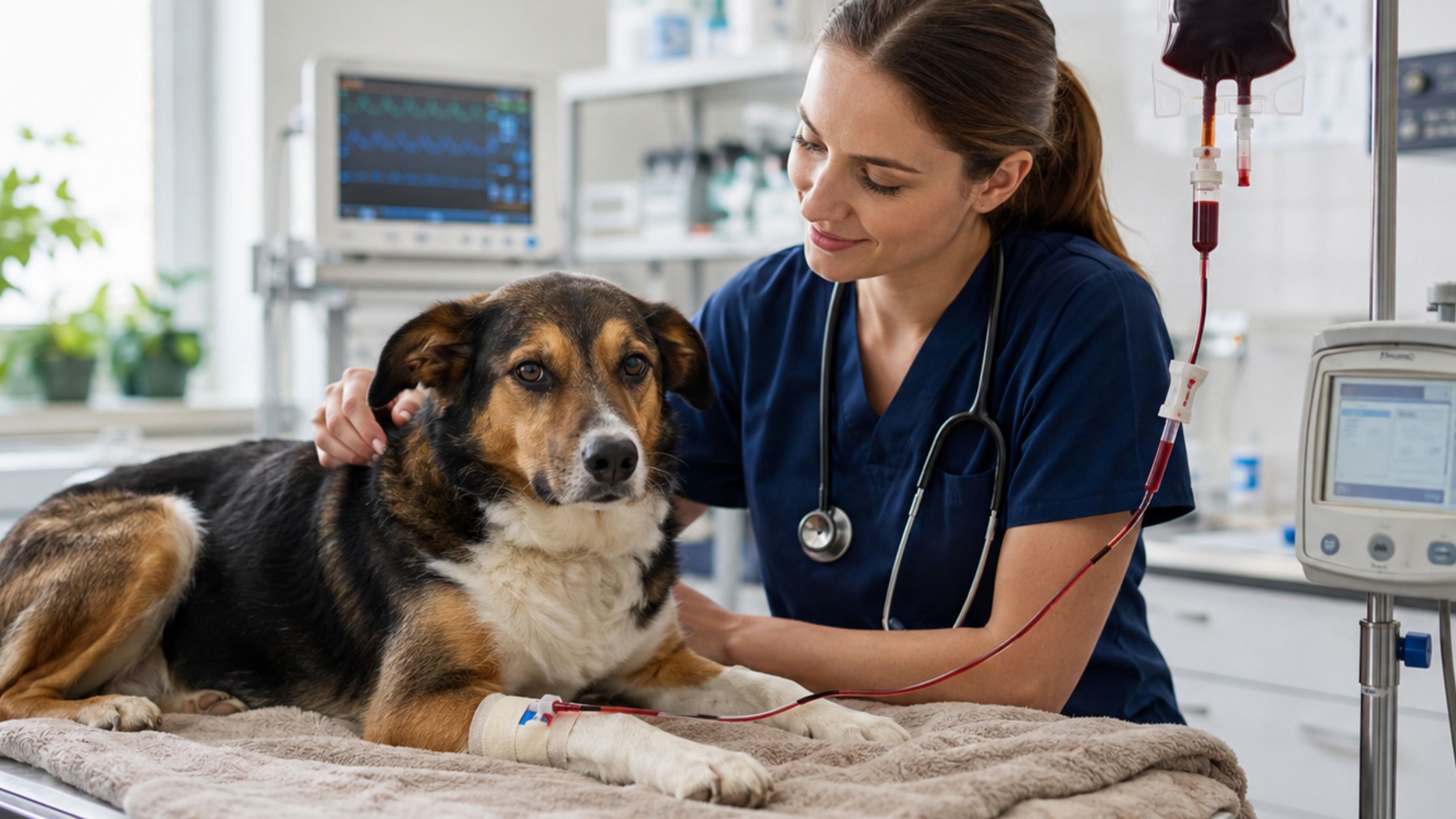 Bloedtransfusie bij je hond PetSecur