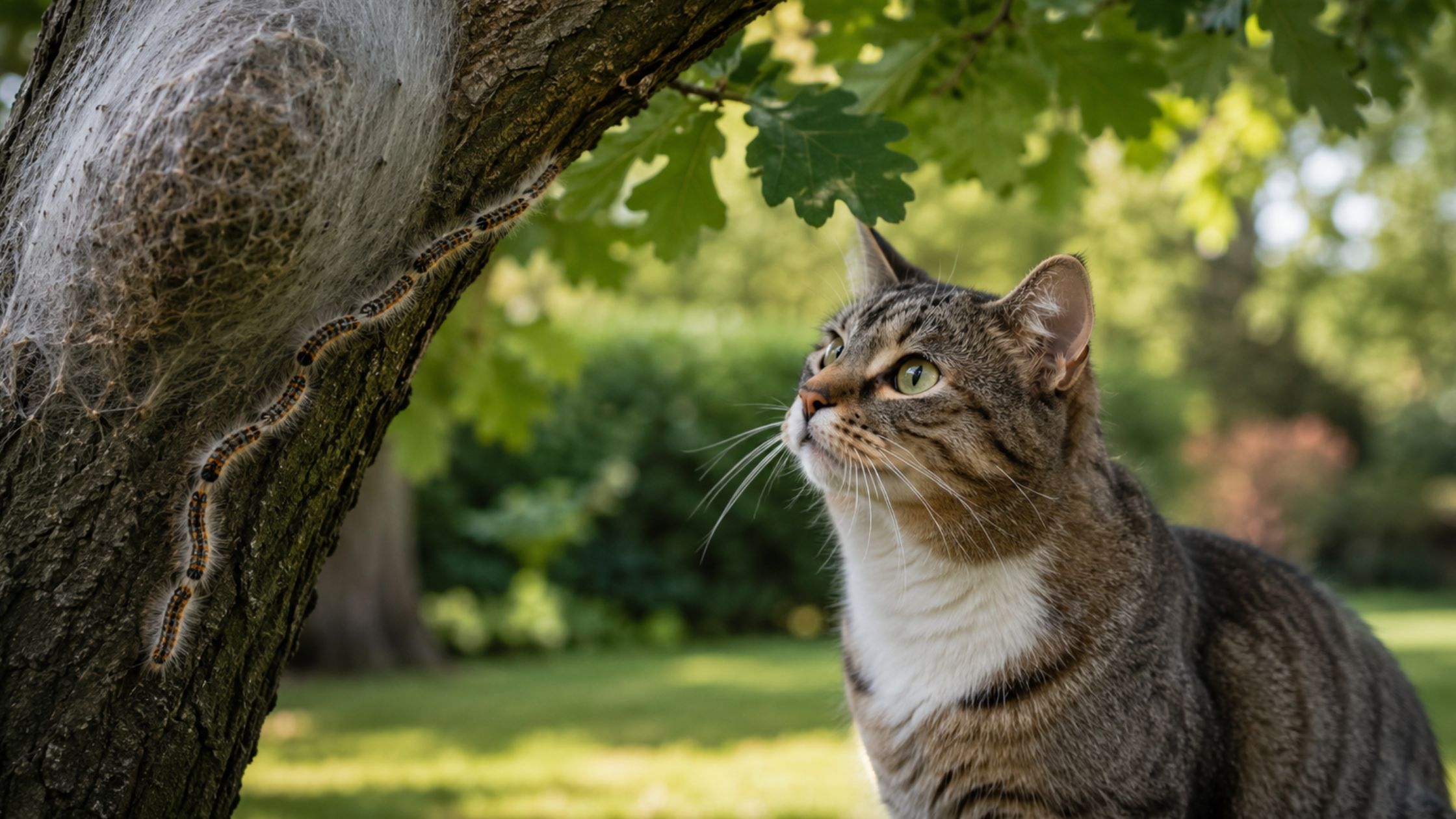 Eikenprocessierups bij katten PetSecur